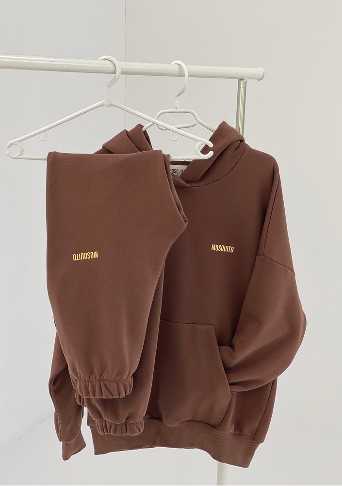 Pure - Spodnie dresowe Choco Brown