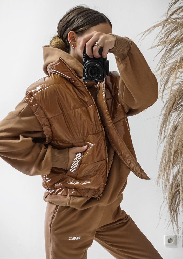 Pure - Caramel brown hoodie