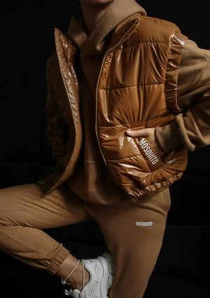 Pure - Bluza z kapturem Carmel