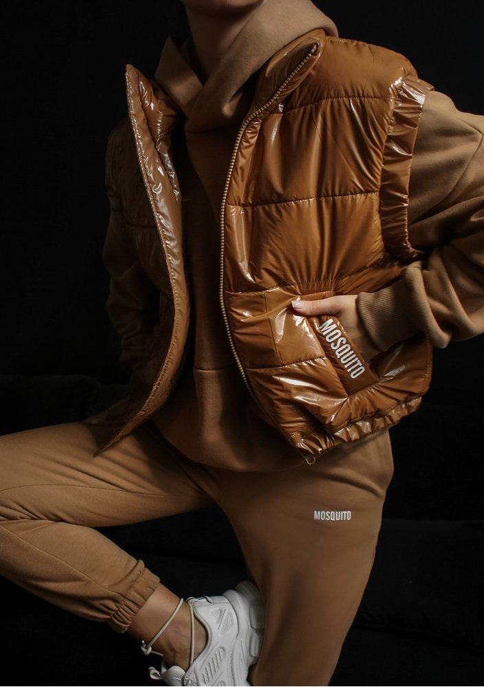 Pure - Caramel brown hoodie