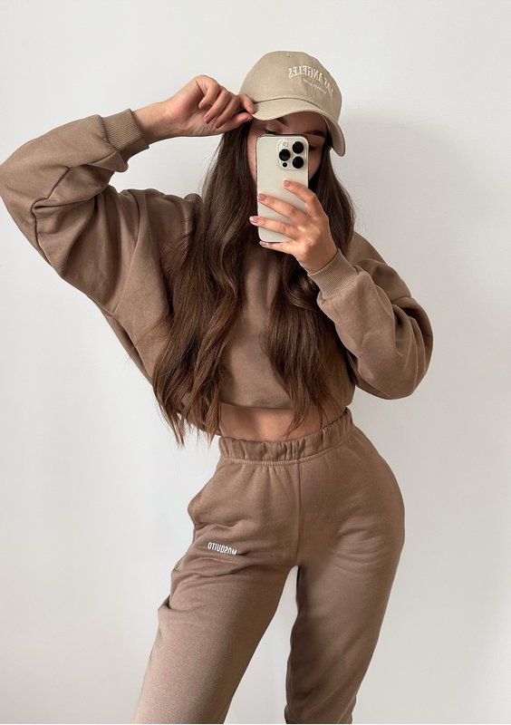 Pure - Coffee beige hoodie