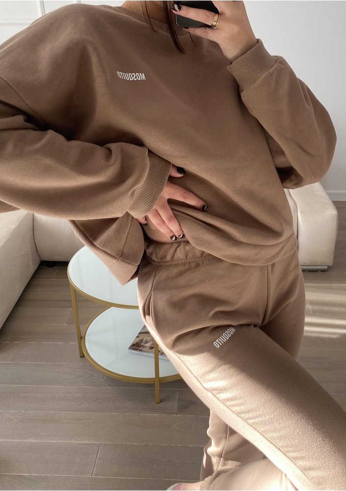 Kimsy - Coffee beige sweatshirt