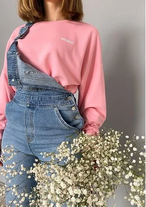 Pure - candy pink sweatshirt