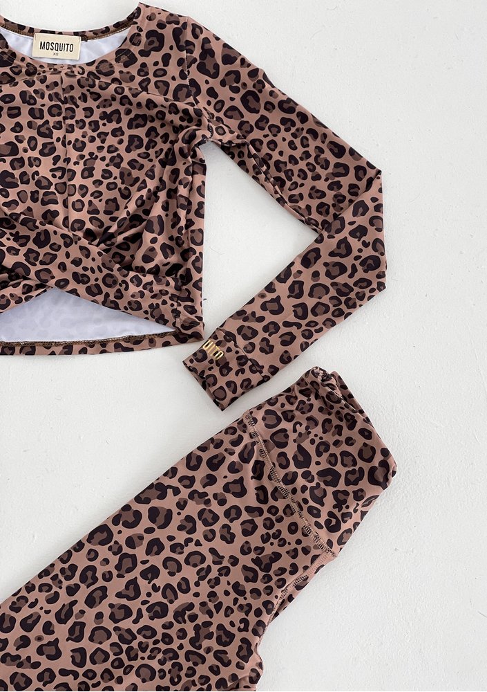 Alpha - Top Beige Leopard