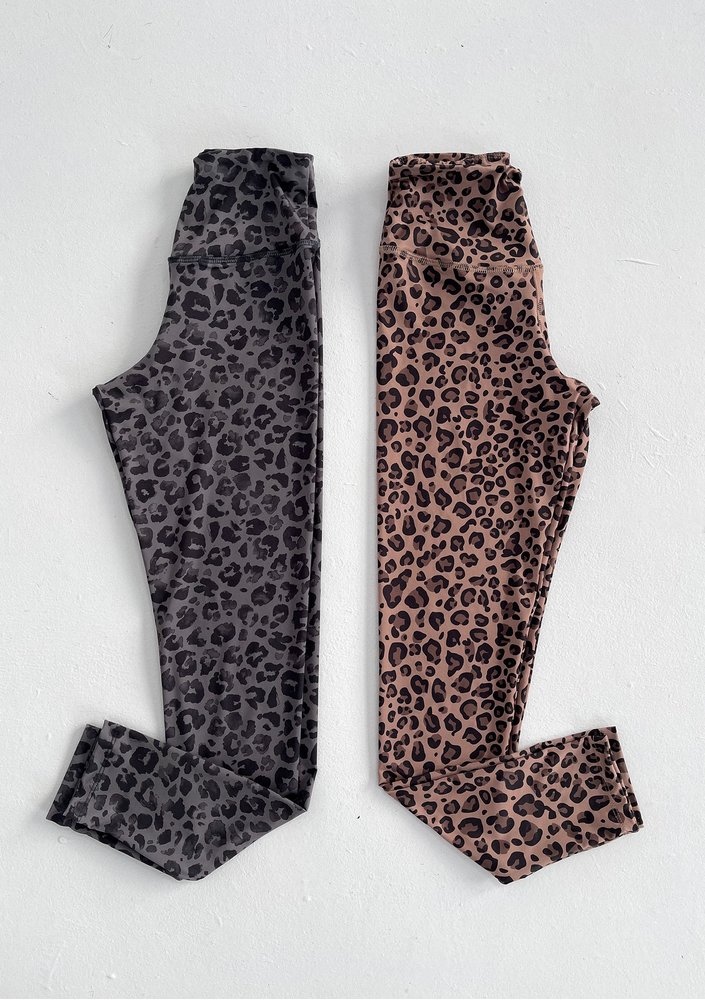 Hi Pure - Beige leopard legging