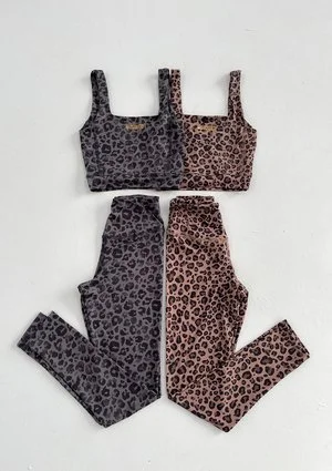 Classic - Top Grey Leopard
