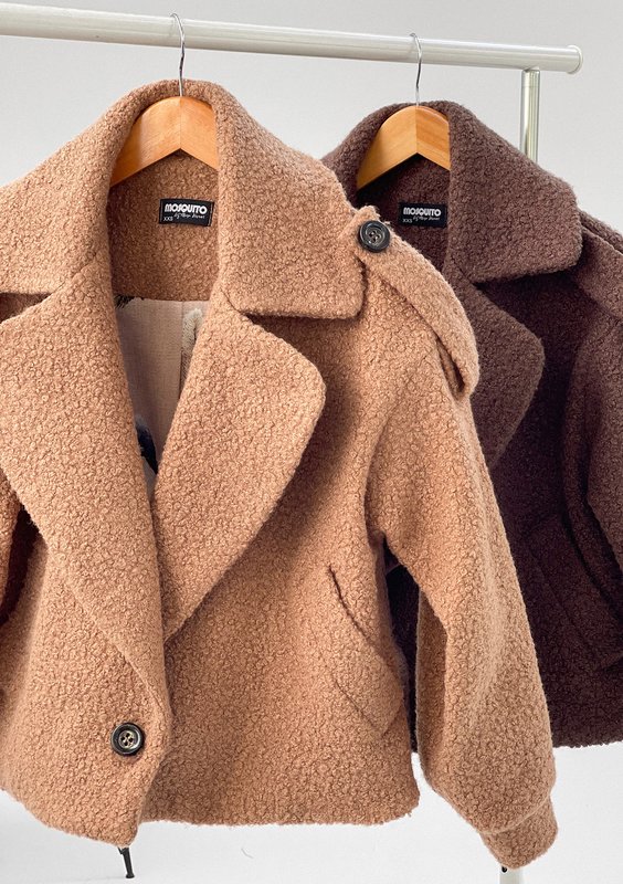 Cofi - Camel boucle jacket