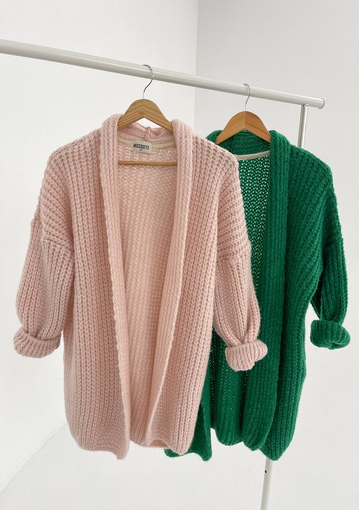 Marly - Powder pink cardigan