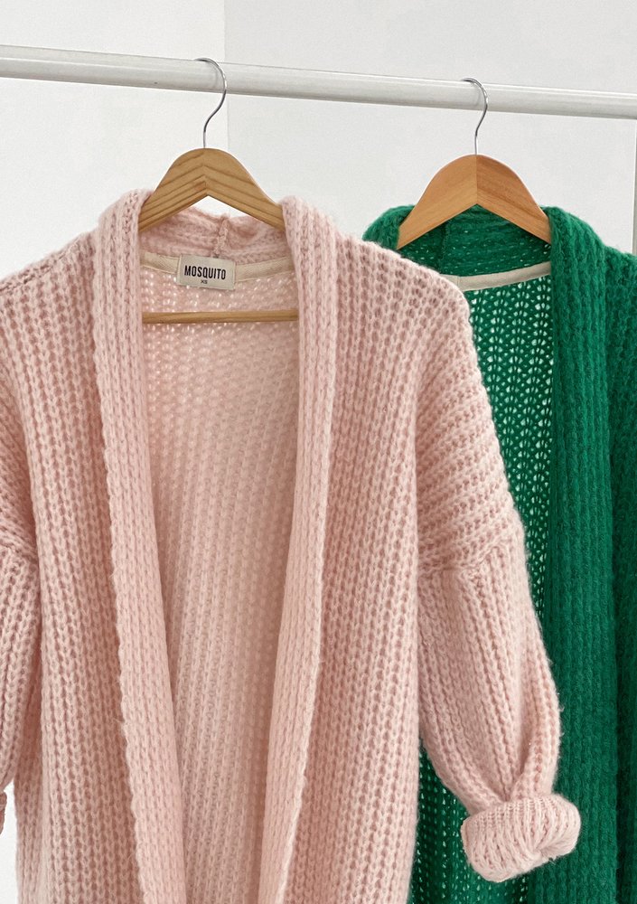 Marly - Powder pink cardigan