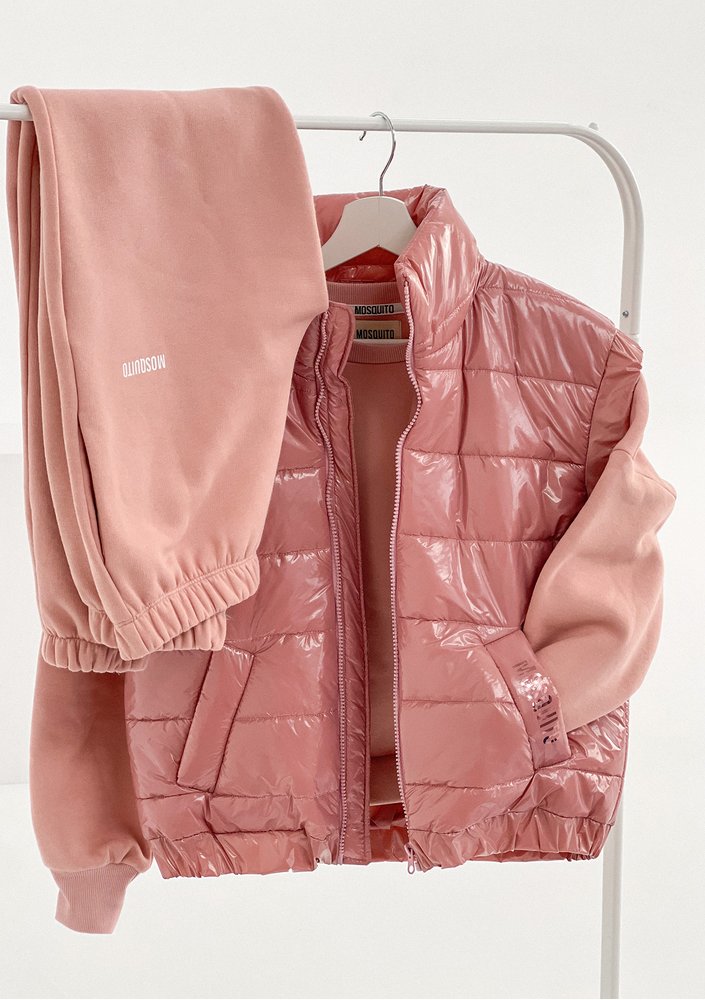 Abi - Pikowany bezrękawnik Candy Pink