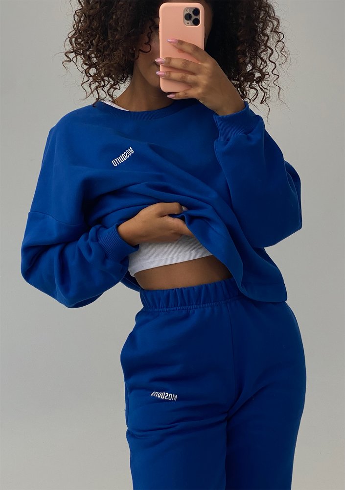 Kimsy - Cobalt blue sweatshirt