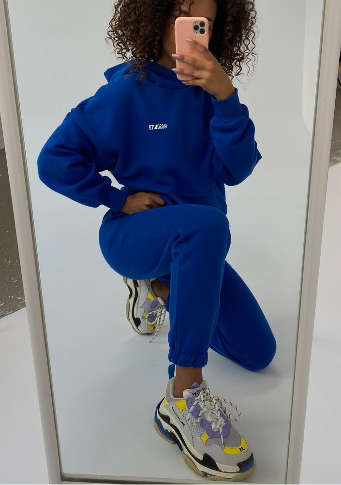 Pure - Cobalt blue hoodie