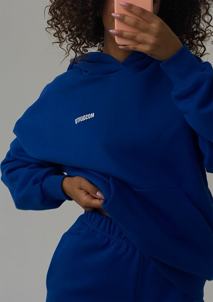 Pure - Bluza z kapturem Cobalt Blue