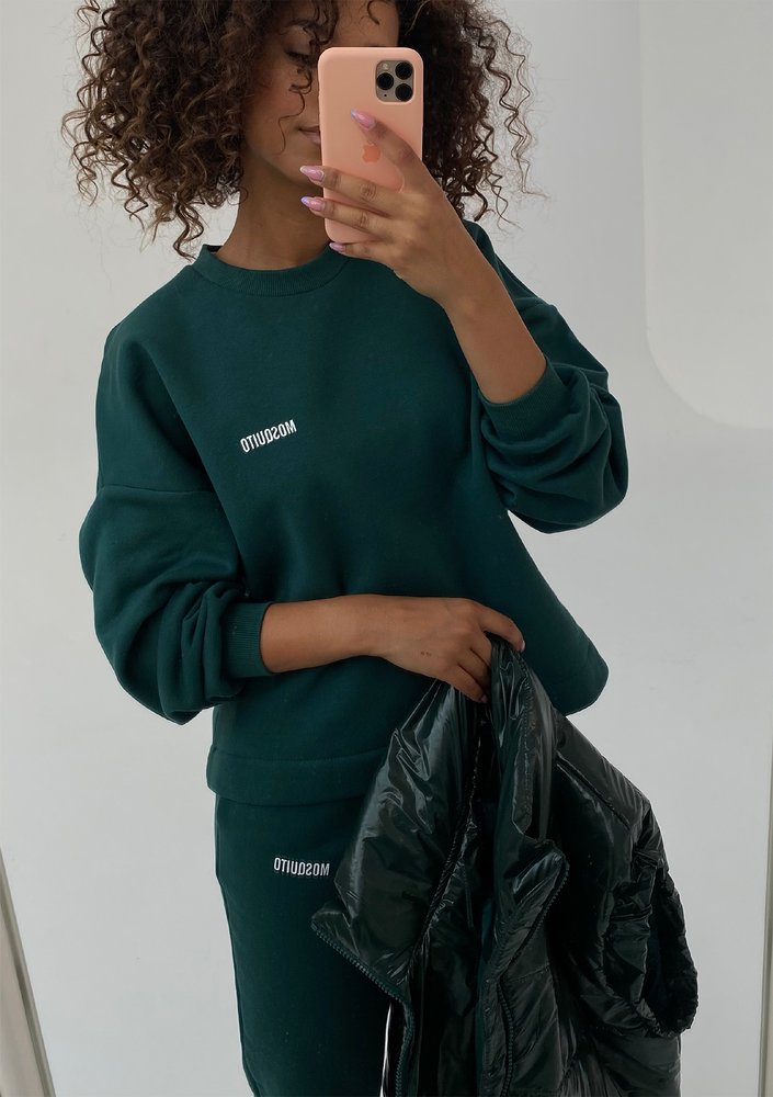 Kimsy - Bluza Deep Green