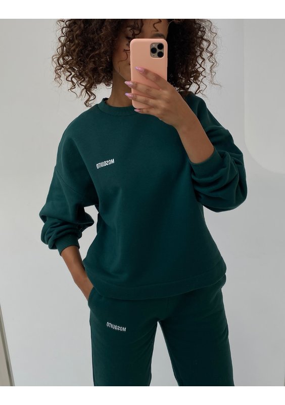 Kimsy - Bluza Deep Green