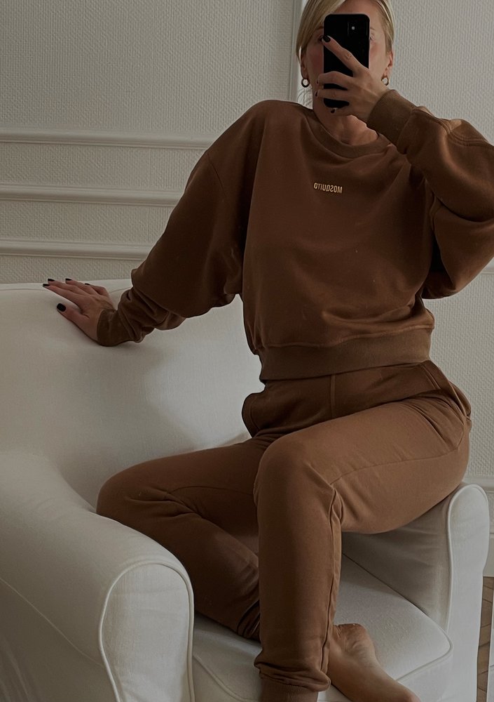 Venice - Caramel brown sweatshirt