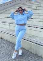 Pure - Spodnie dresowe Baby Blue