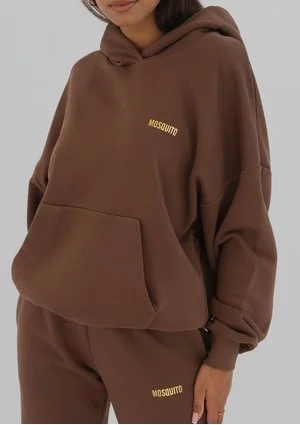 Pure - Bluza z kapturem Choco Brown