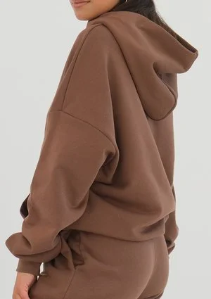 Pure - Bluza z kapturem Choco Brown