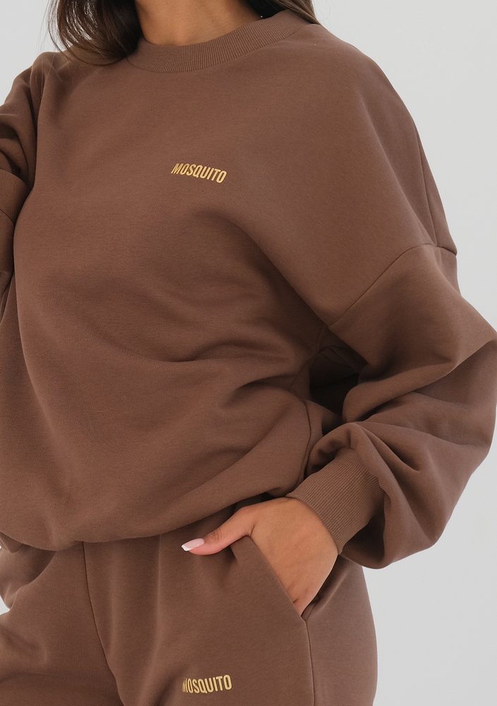 Pure - Bluza Choco Brown