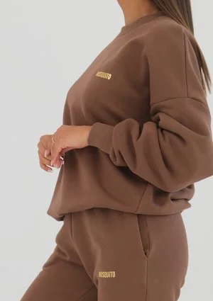 Pure - Bluza Choco Brown