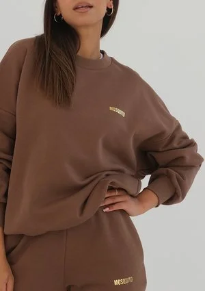 Pure - Bluza Choco Brown