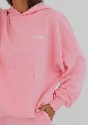 Pure - Bluza z kapturem Candy Pink