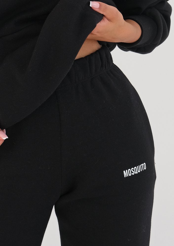 Pure - black loose fit sweatpants