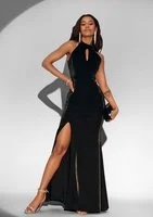 Penelope - Black maxi dress