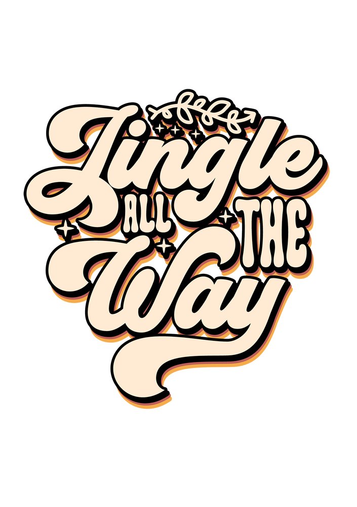 Jolly - Bluza świąteczna ,,Jingle..." Carmel