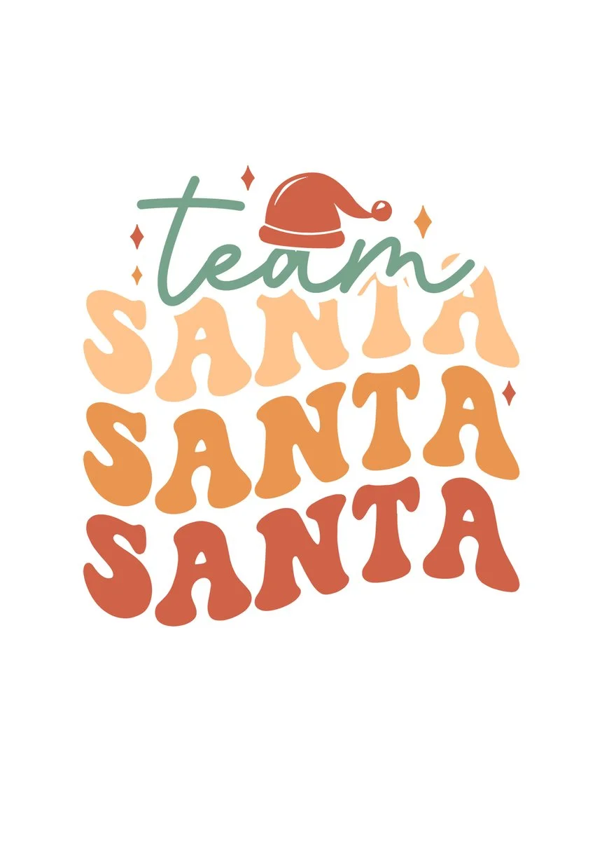 Jolly - Christmas caramel brown sweatshirt "Team..."