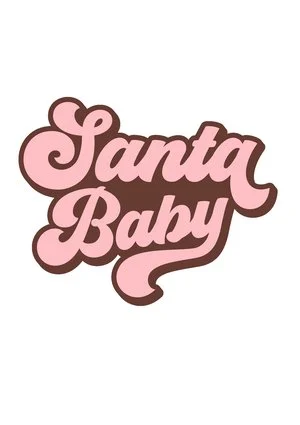 Jolly - Christmas dark brown sweatshirt "Santa..."