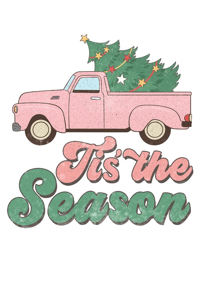 Jolly - Christmas dark brown sweatshirt "It's the..."