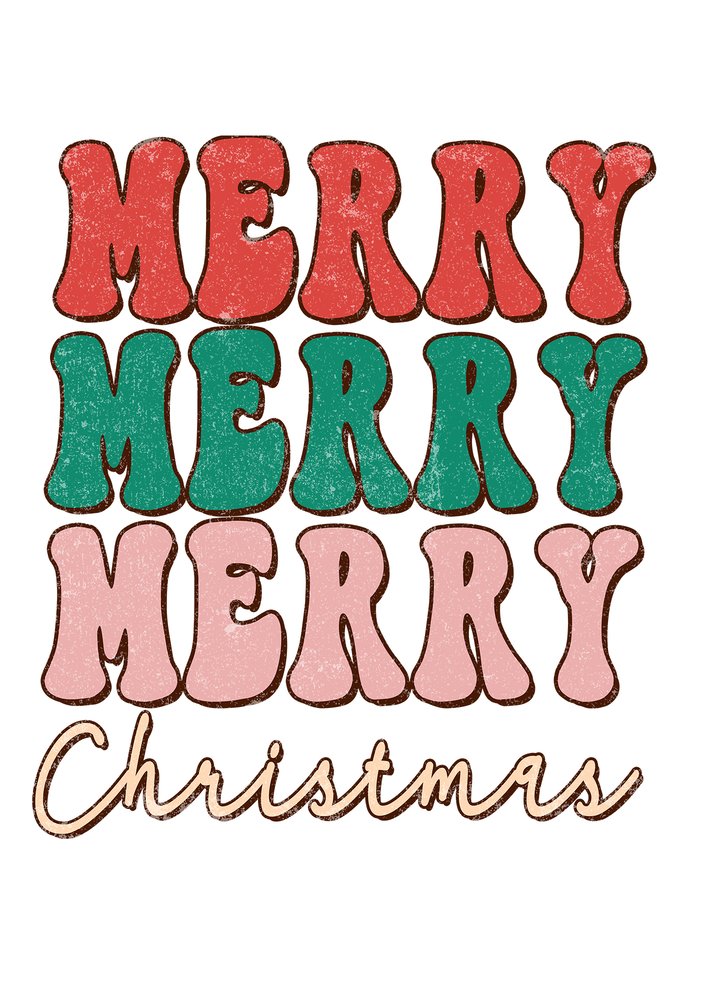 Jolly - Christmas black sweatshirt "Merry..."