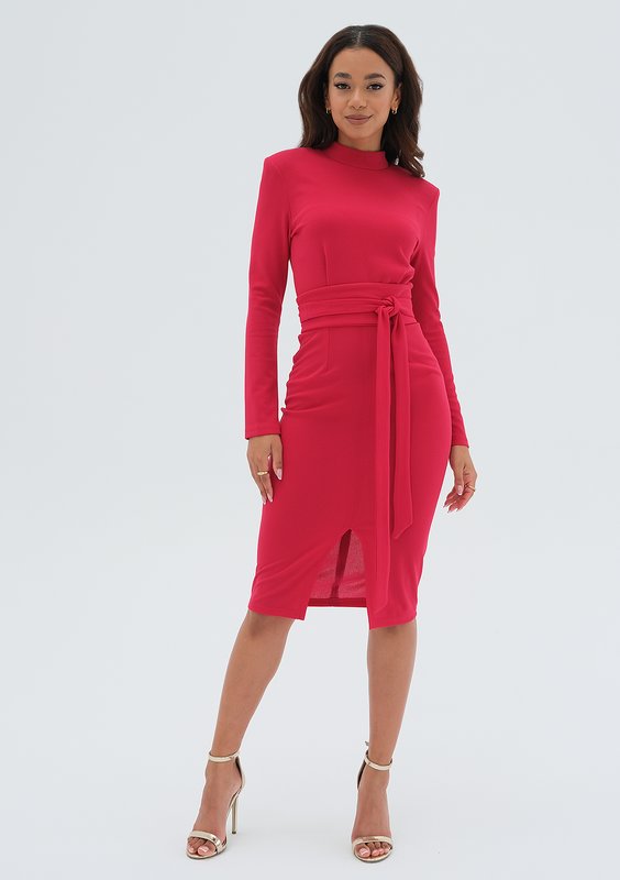 Lucia - Amaranthine midi dress