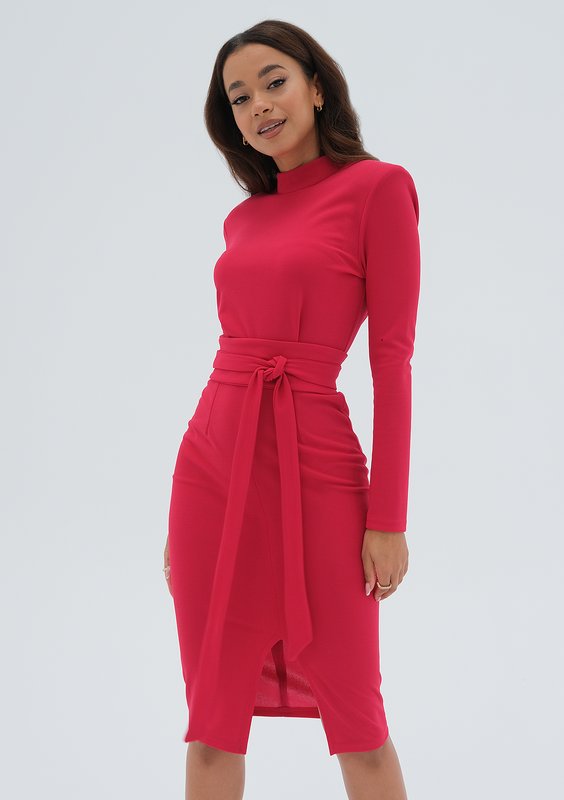 Lucia - Amaranthine midi dress