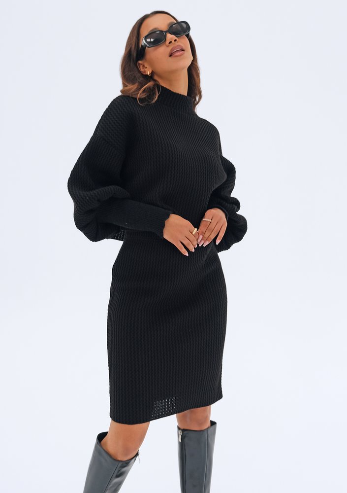 Lunna - Black sweater set
