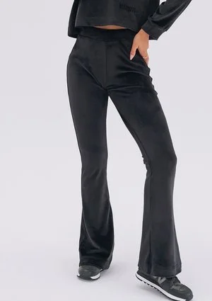 Mui - Black velvet pants