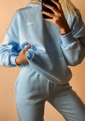 Bluza z kapturem Baby Blue ILM