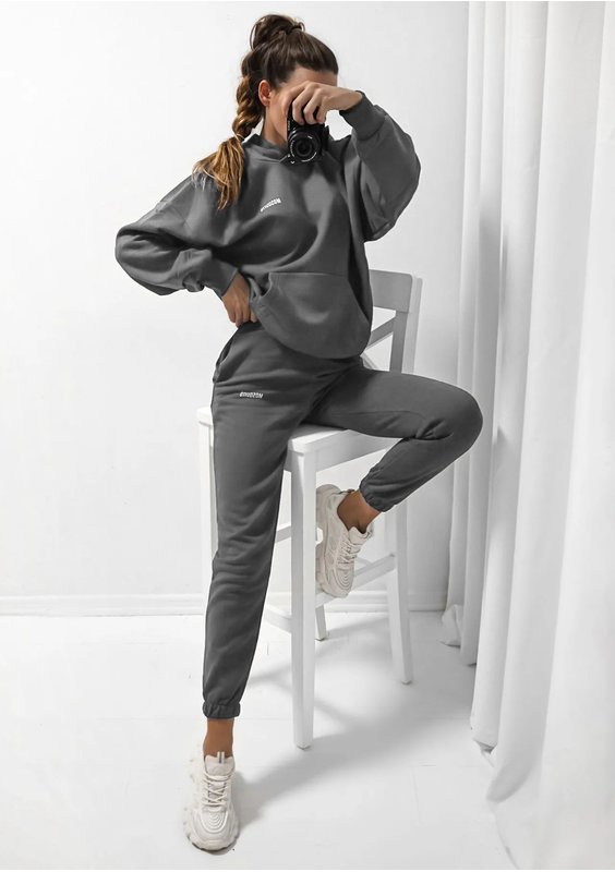 Dark Stone loose fit sweatpants