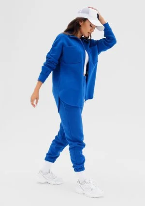 Uniqo - Cobalt blue zipped jumper