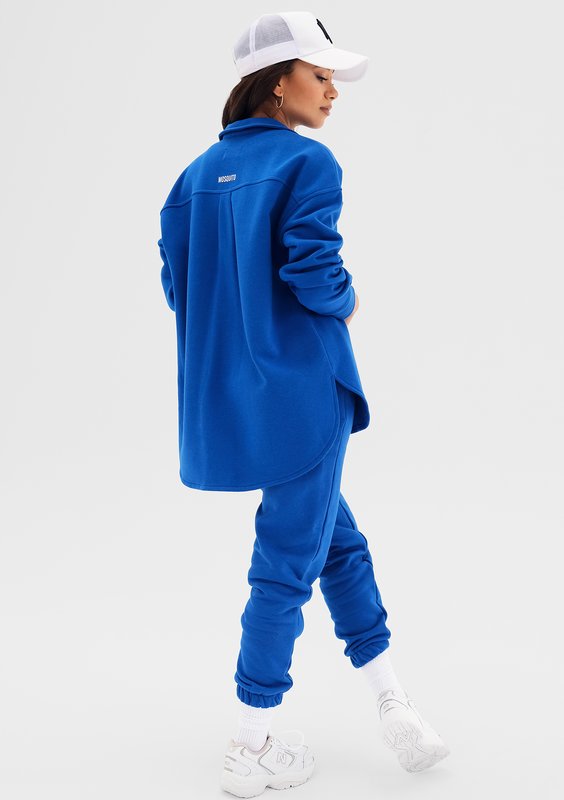 Uniqo - Koszulowa bluza Cobalt Blue