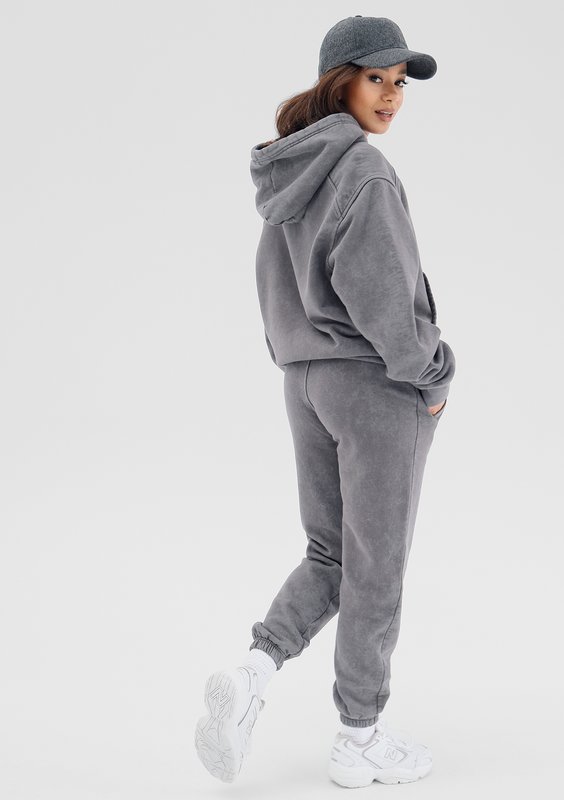 Tiffi - Grey vintage wash sweatshirt