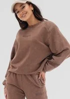 Tiffi - Brown vintage wash sweatshirt