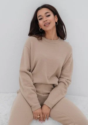 Letto - Beige sweater pants