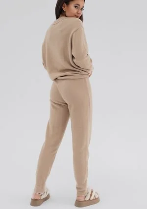 Letto - Beige sweater pants