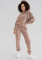 Jogg - Beige corded velvet sweatpants