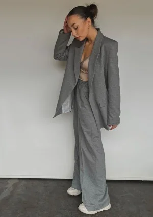 Zura - Grey oversize blazer