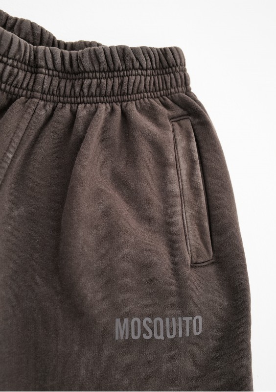 Sabo - Dark brown vintage wash sweatpants