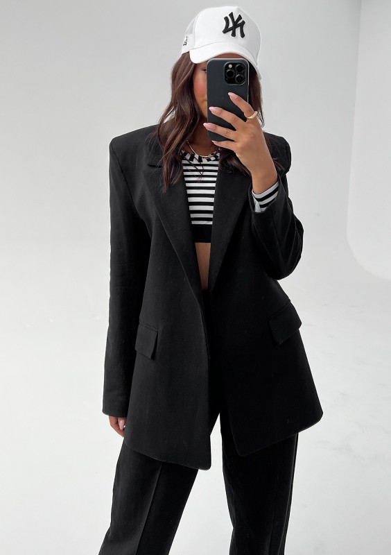 Zura - Black oversize blazer